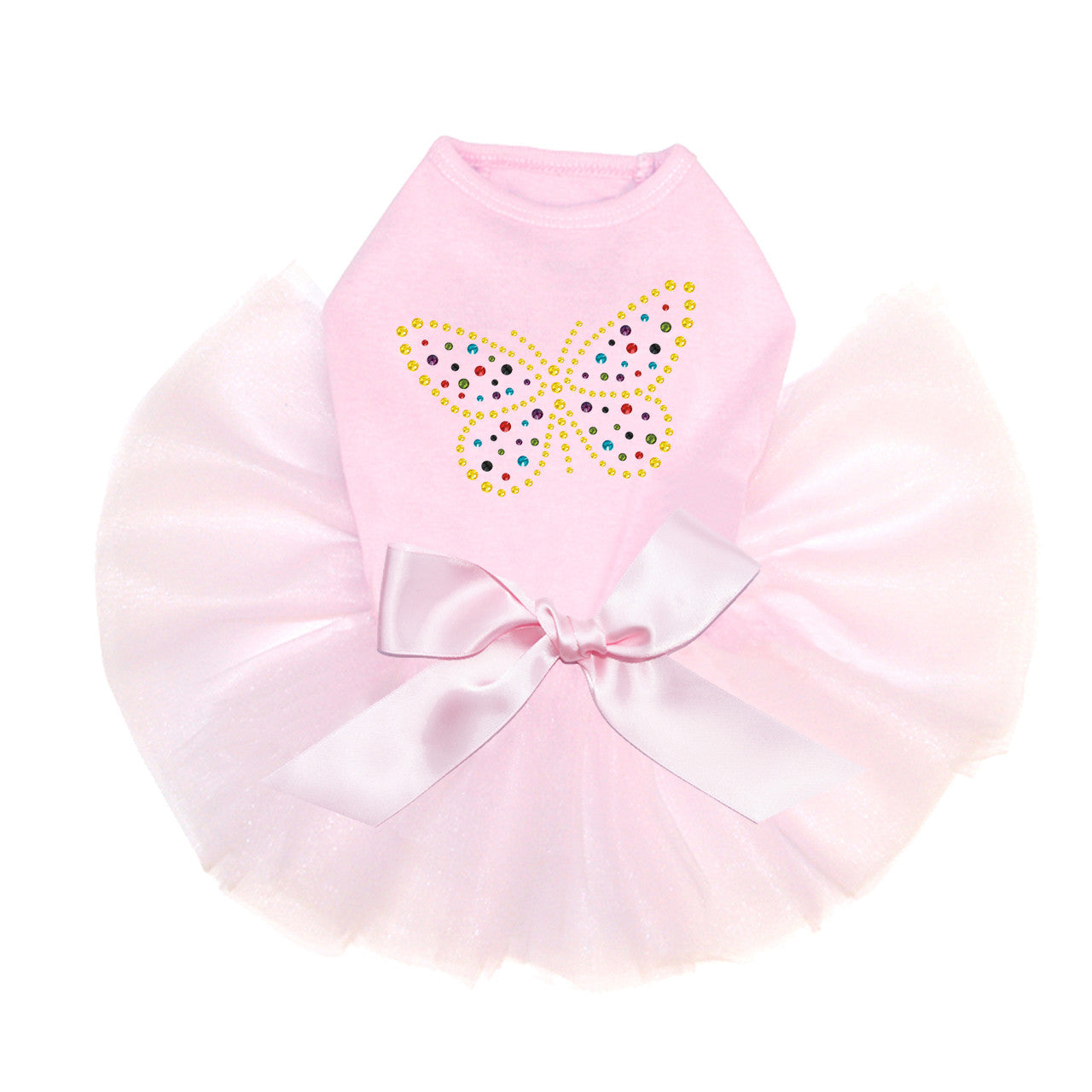 Yellow Dotted Butterfly - Custom Tutu