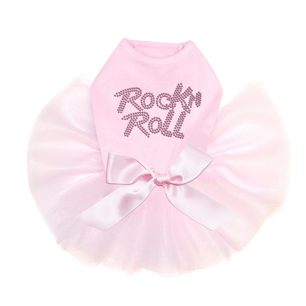 Rock n Roll (Pink Rhinestuds) - Custom Tutu