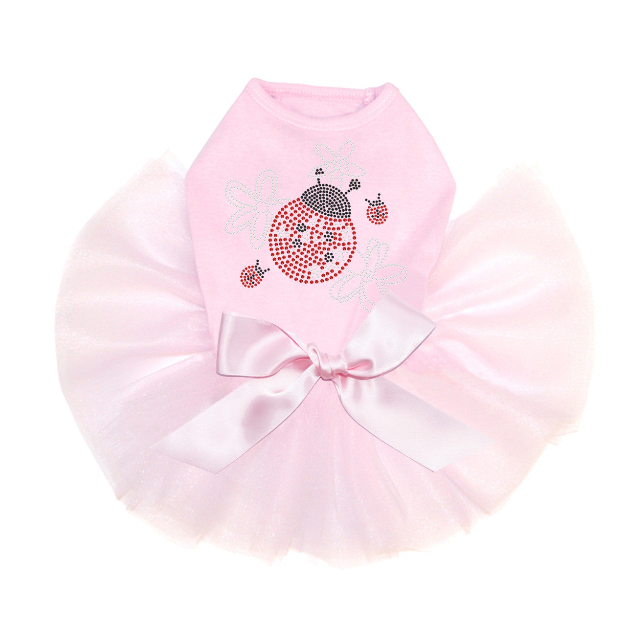 Large Lady Bug with Flowers - Custom Tutu