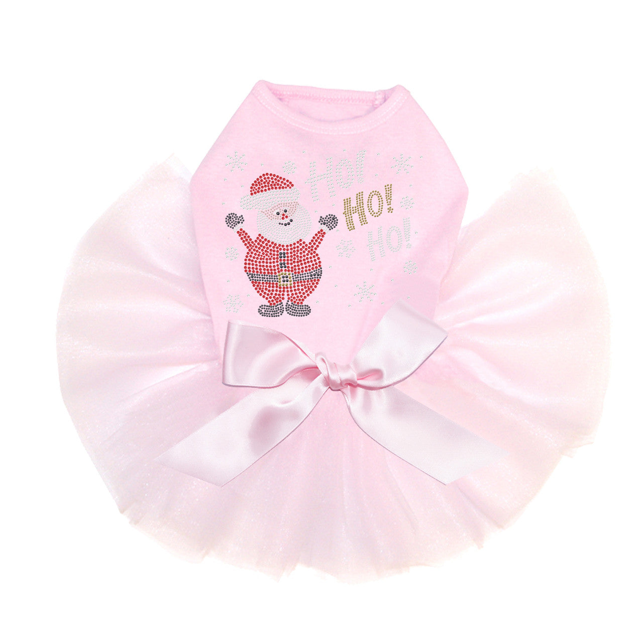 Ho Ho Santa with Snowflakes - Tutu