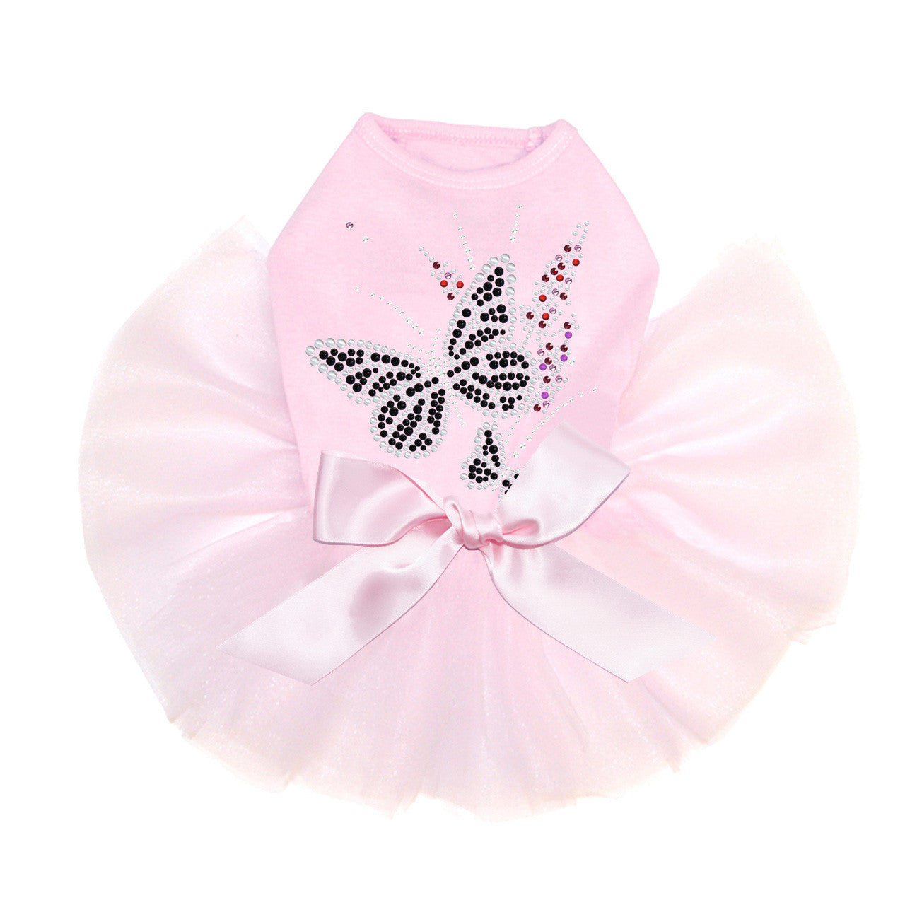 Black Butterfly with Flowers - Custom Tutu