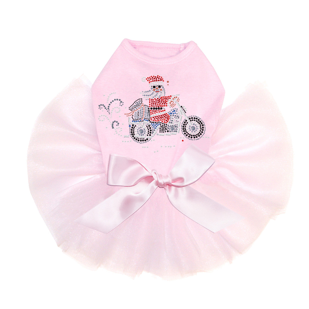 Santa on Motorcycle - Tutu
