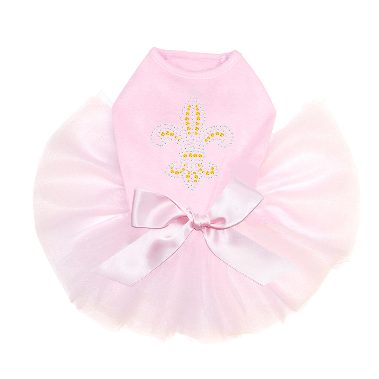 Fleur de Lis (Gold Rhinestones) - Custom Tutu