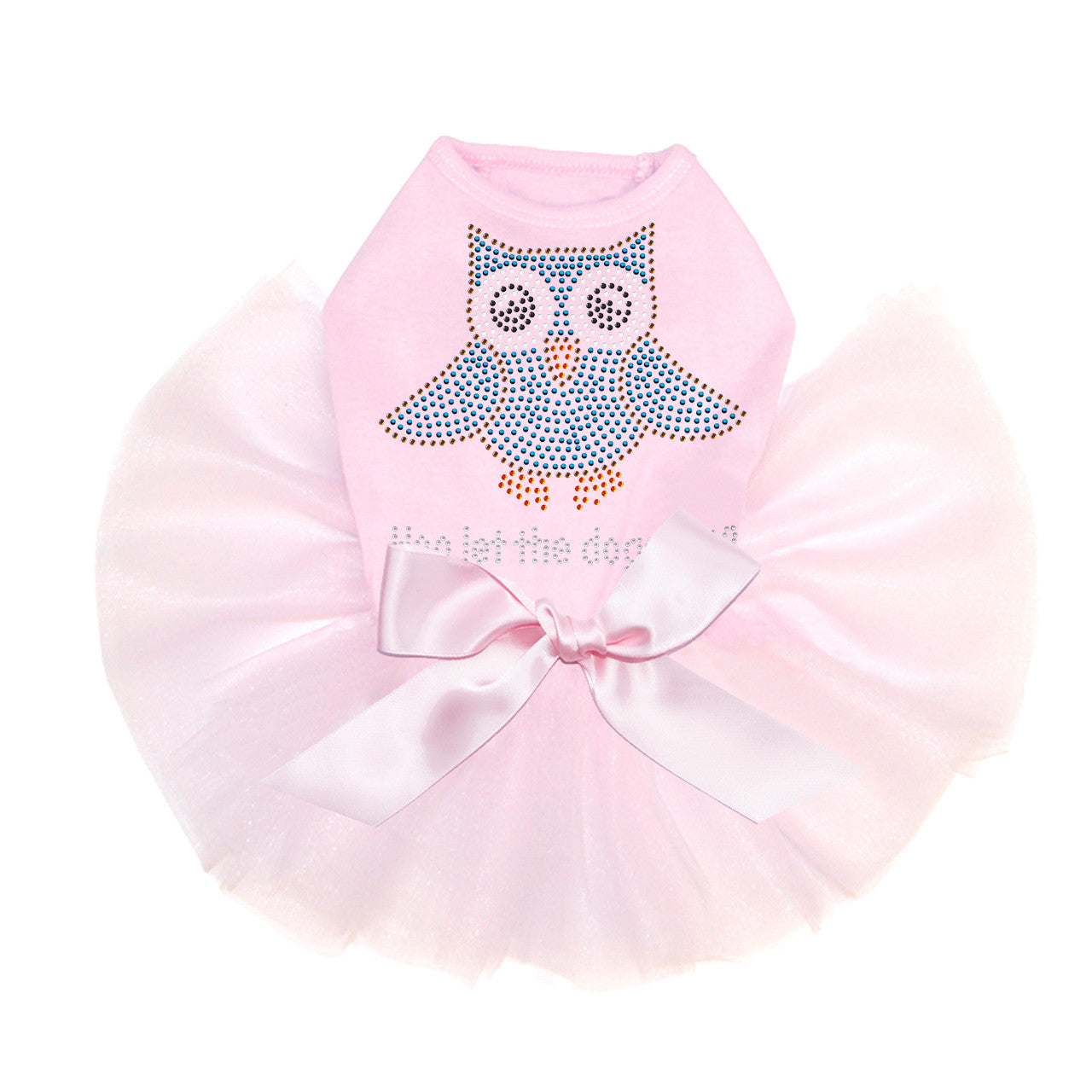 Blue Owl with Hoo Let the Dogs Out? - Custom Tutu