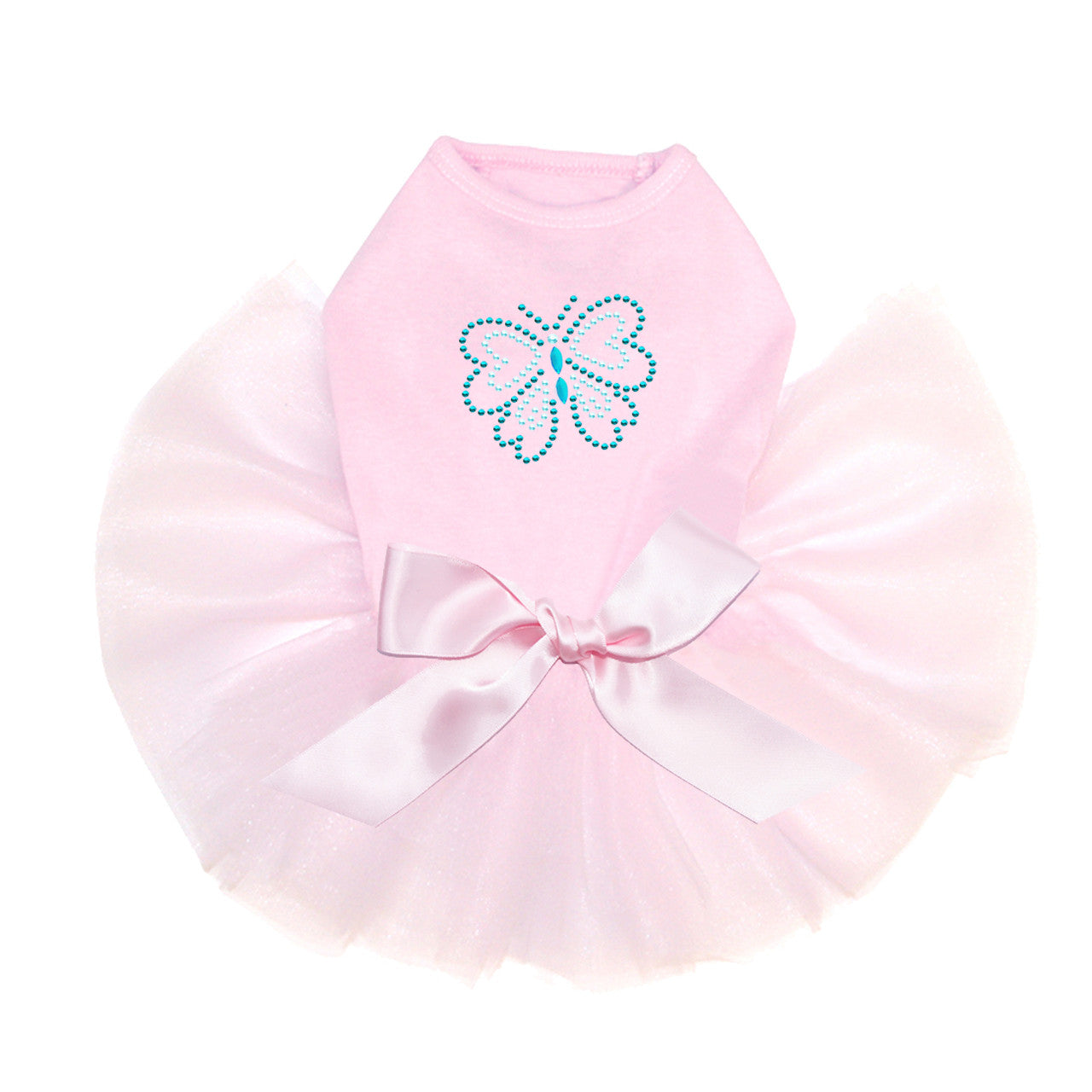 Blue Rhinestud Butterfly - Custom Tutu