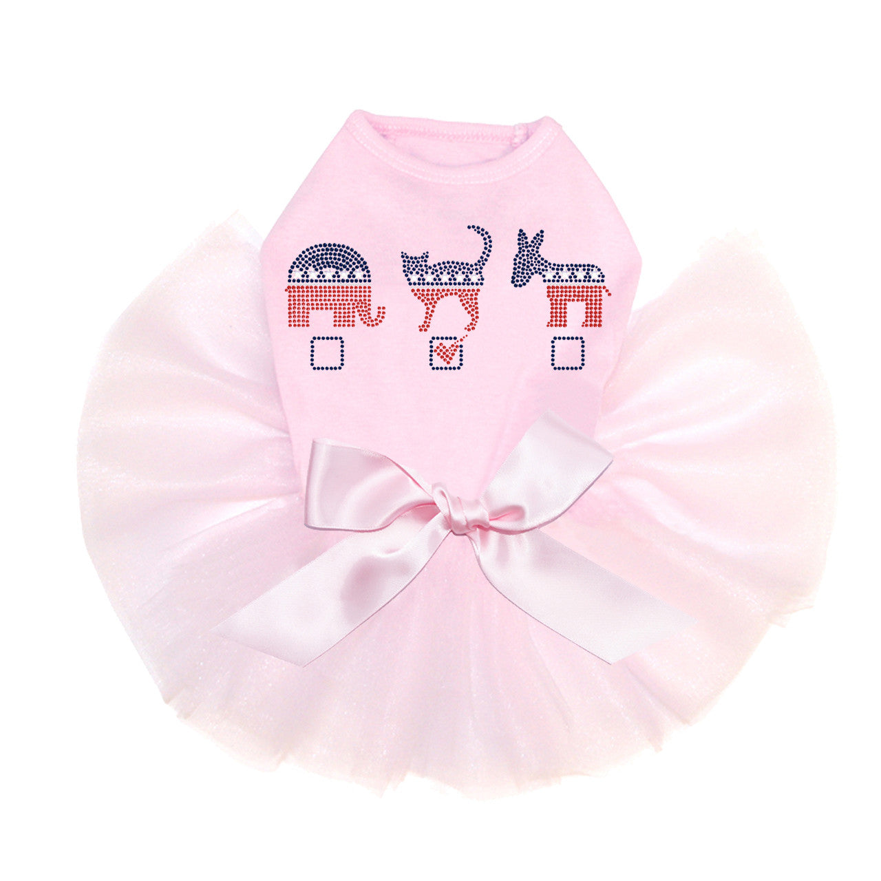 Vote Cat, Elephant, Donkey - Cat Custom Tutu