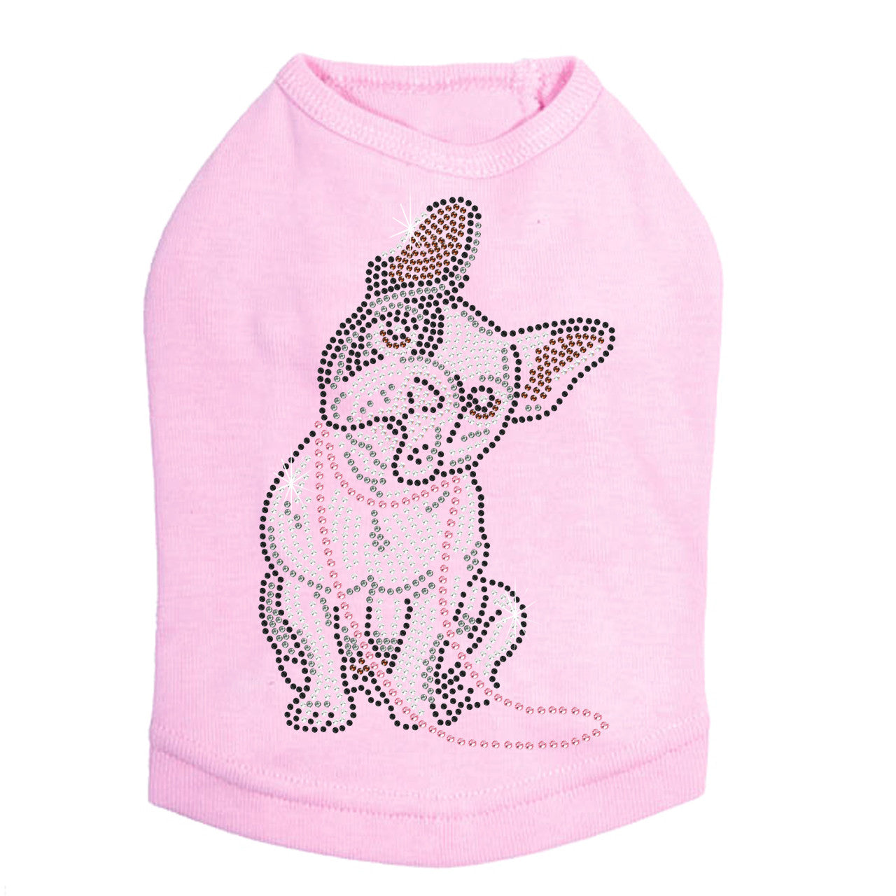 French Bull Dog with Necklace - Dog Tank