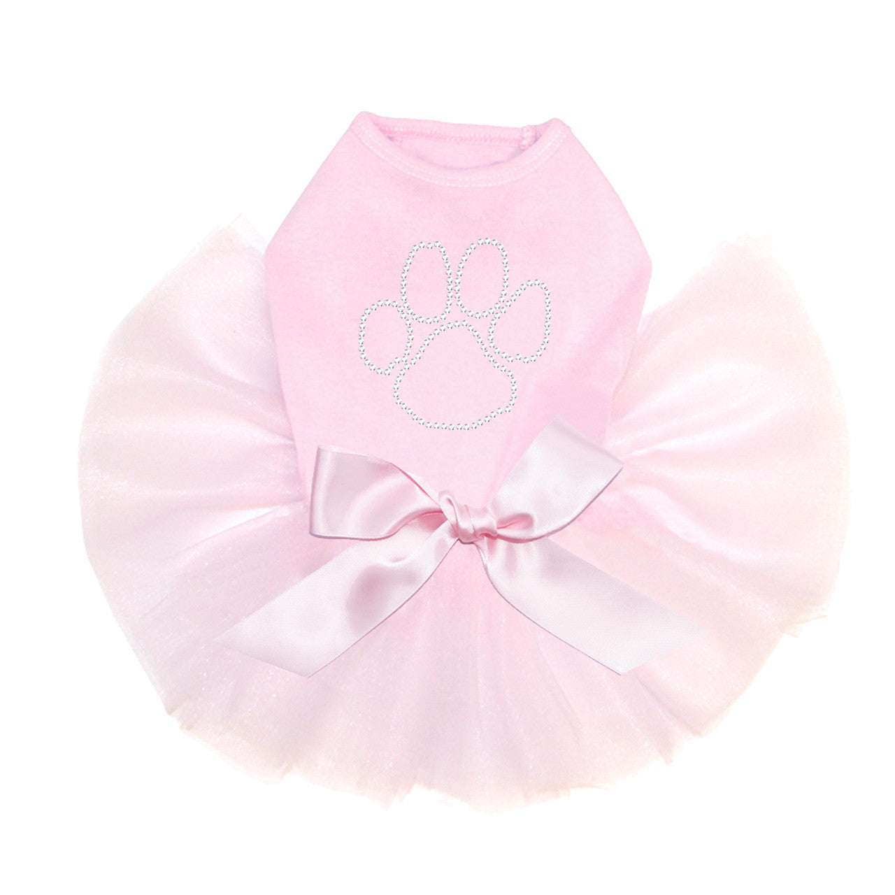 Paw (Rhinestone Outline) - Custom Tutu