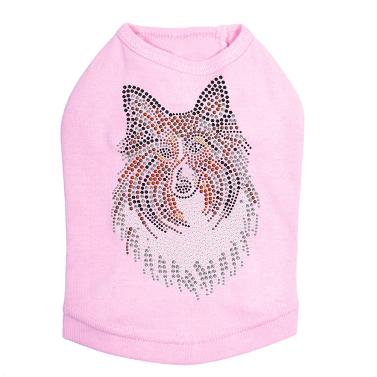 Sheltie Face - Dog Tank