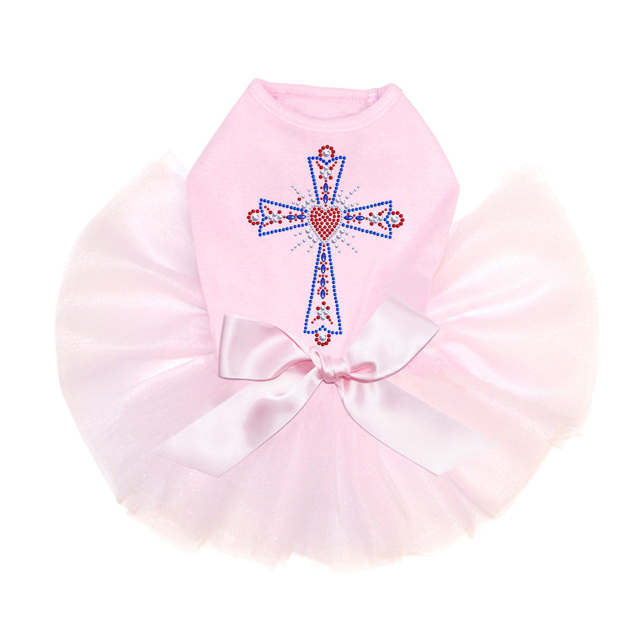 Cross (Red, White & Blue) - Custom Tutu