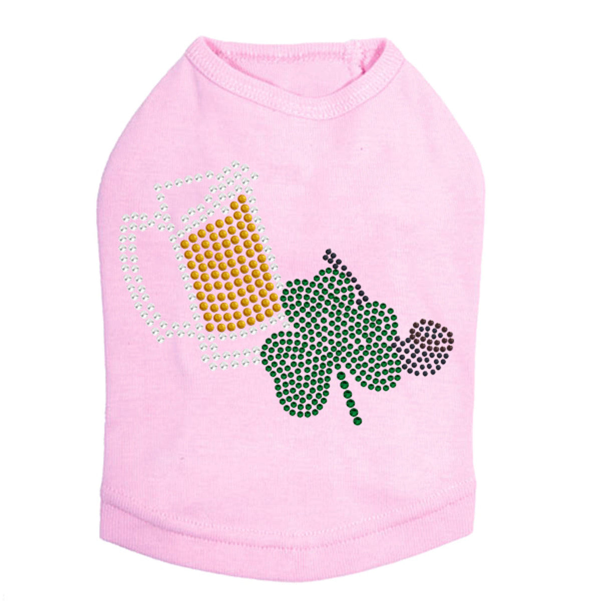 Beer Mug, Clover, & Pipe - Dog Tank