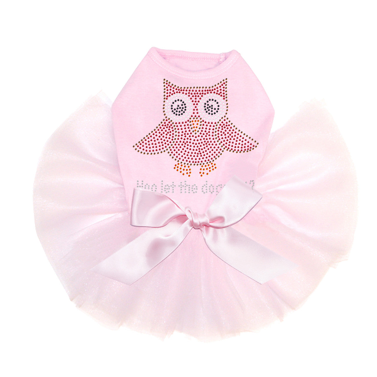 Pink Owl with Hoo Let the Dogs Out? - Custom Tutu