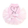 Pink Sequin Heart with Arrow - Custom Tutu
