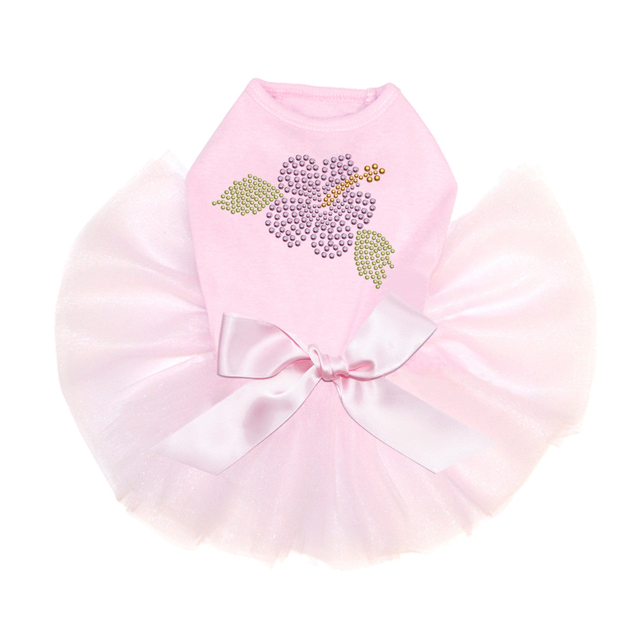 Small Light Pink Hibiscus - Custom Tutu