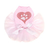 Red Heart with Paw 2 - Custom Tutu