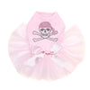 Skull with Pink Bandanna - Custom Tutu