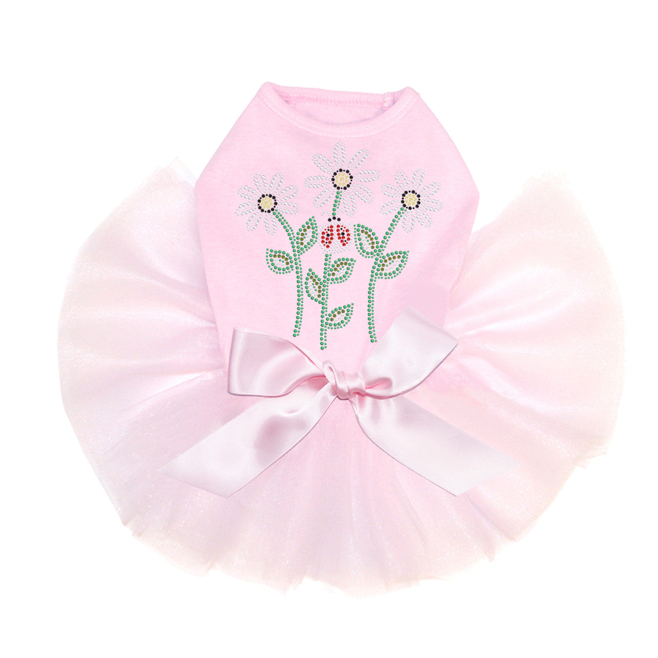 Daisies with Lady Bugs - Custom Tutu