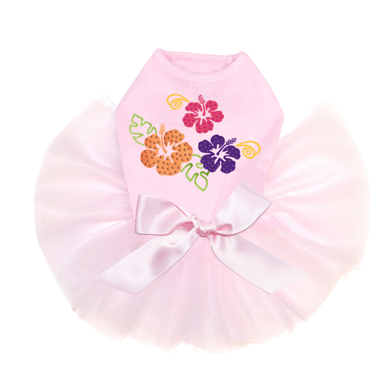 Satin Hibiscus - Custom Tutu