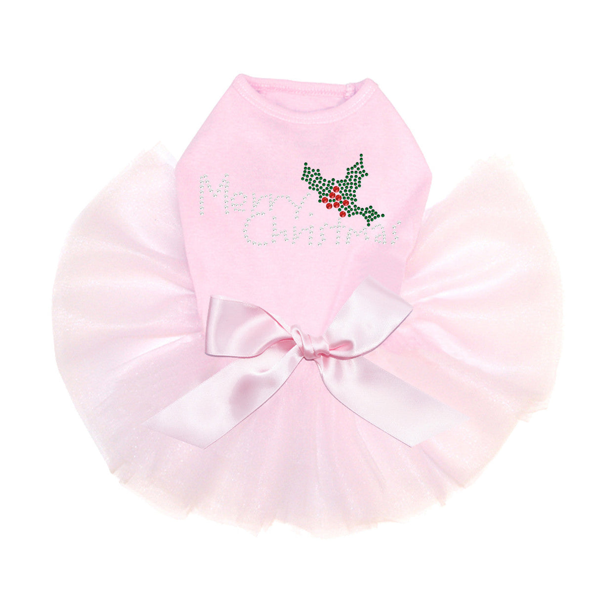 Merry Christmas with Holly - Custom Tutu