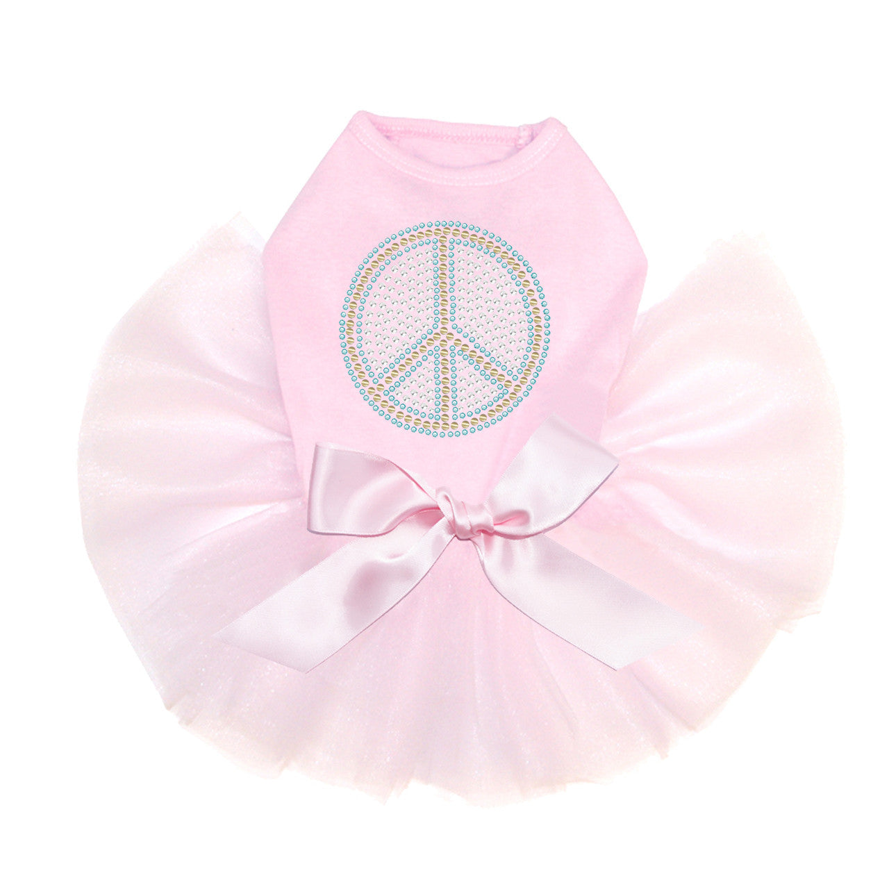 Peace Sign (Blue) - Custom Tutu