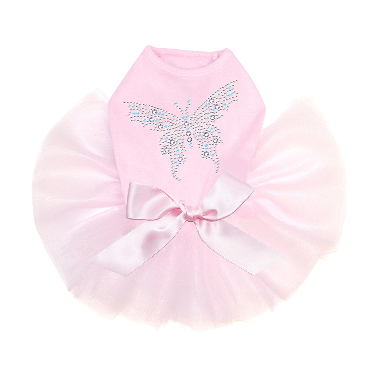 Blue Austrian Crystal Butterfly - Custom Tutu