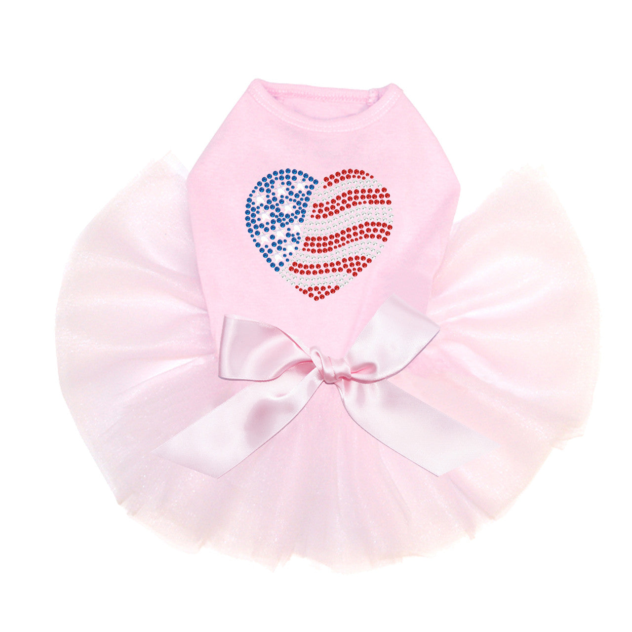 Patriotic Heart 2 - Custom Tutu