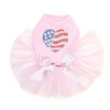 Patriotic Heart 2 - Custom Tutu