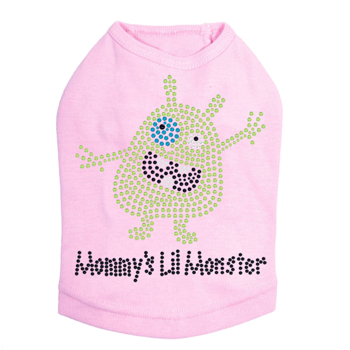 Mommys Lil Monster Green - Dog Tank