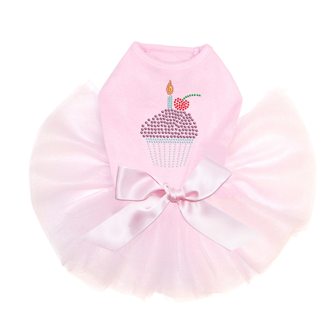 Cupcake with Candle - Custom Tutu