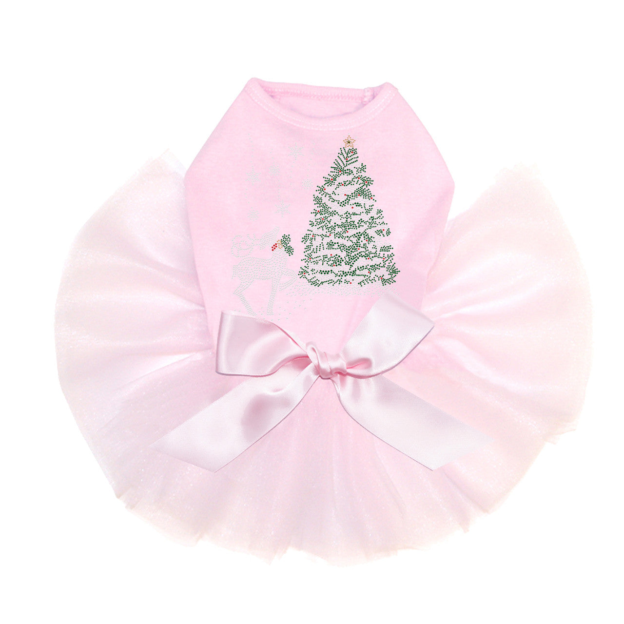Christmas Tree with Reindeer - Custom Tutu