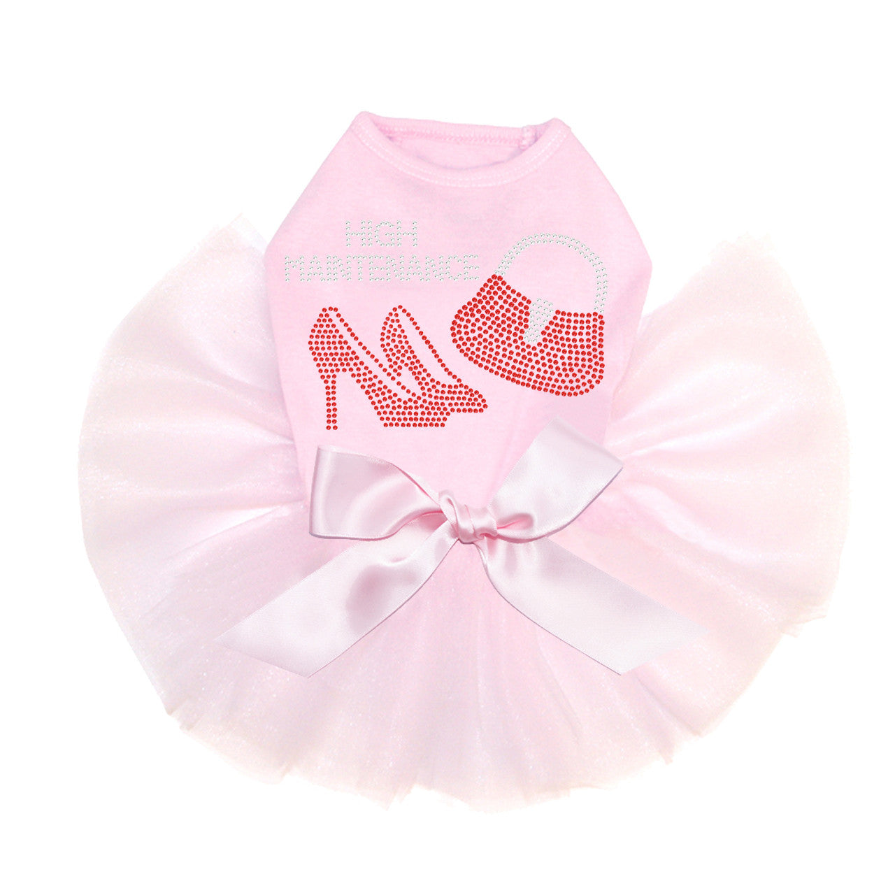 High Maintenance Red Heels & Purse - Custom Tutu
