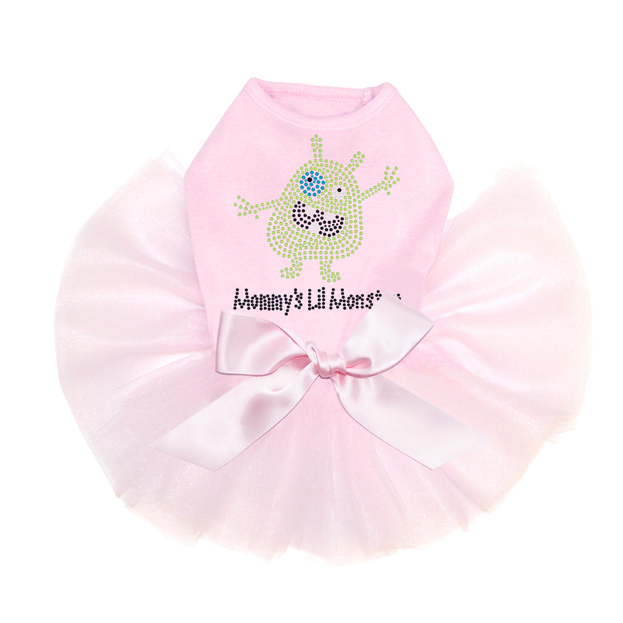 Mommys Lil Monster Green - Custom Tutu
