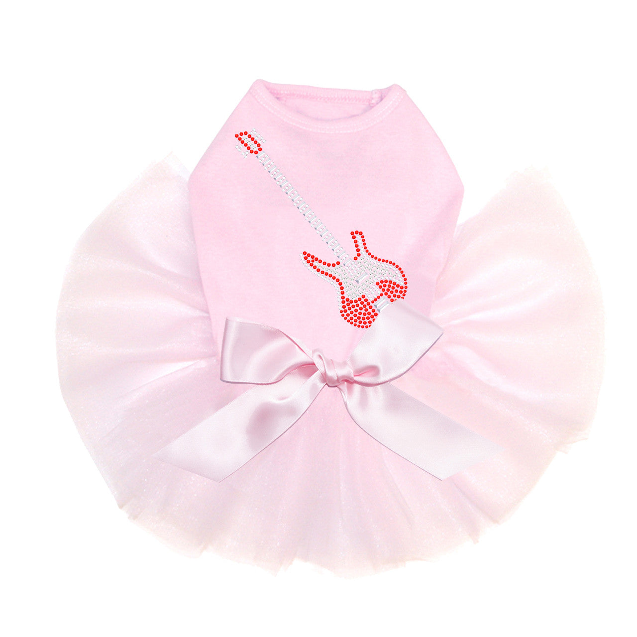 Guitar Red (Austrian crystal) - Custom Tutu