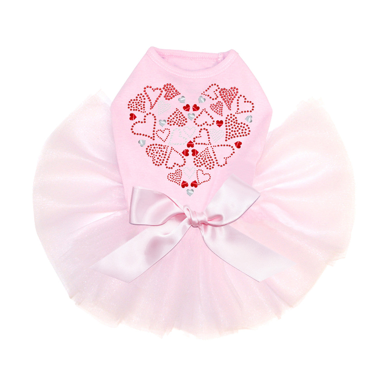 Red Heart with Hearts - Custom Tutu