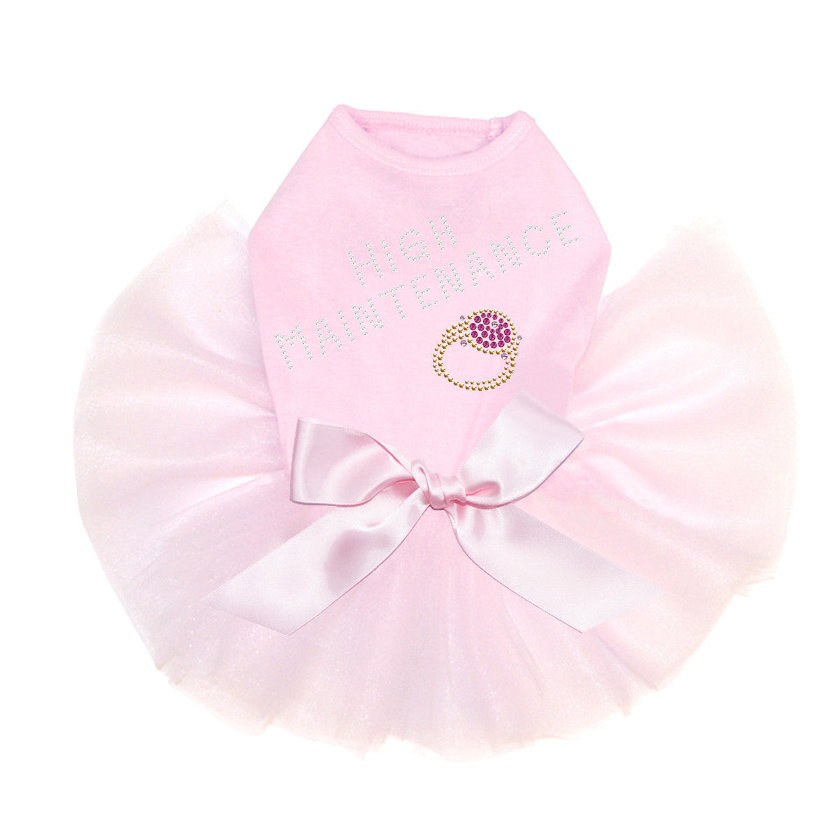 High Maintenance Austrian crystal Fuchsia Ring - Custom Tutu