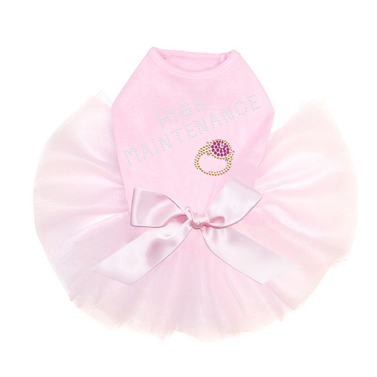 High Maintenance Austrian crystal Fuchsia Ring - Custom Tutu