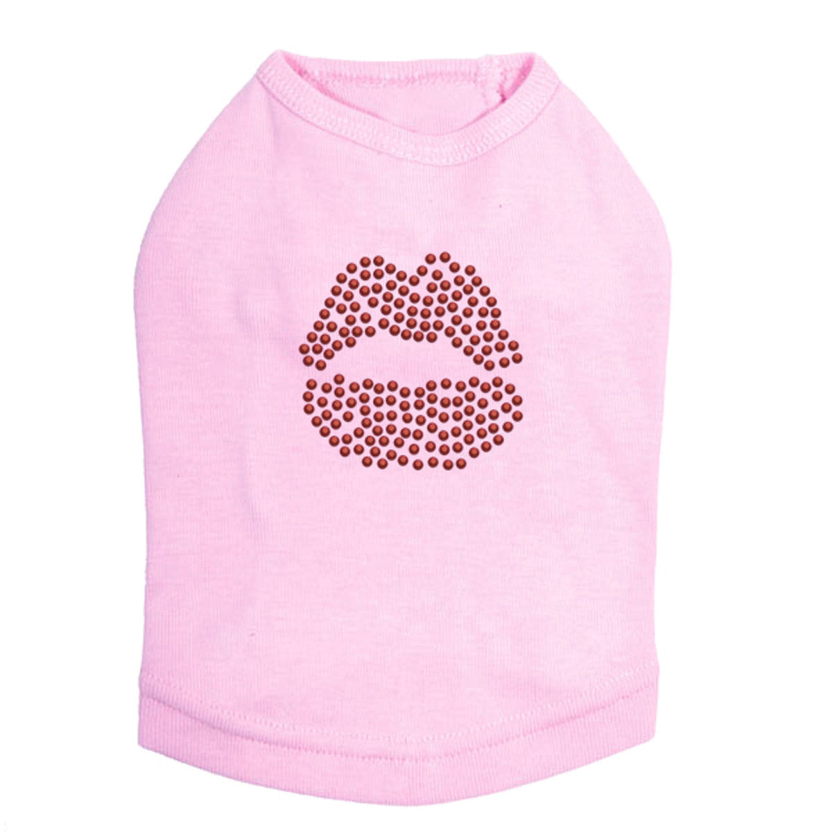 Red Lips - Dog Tank
