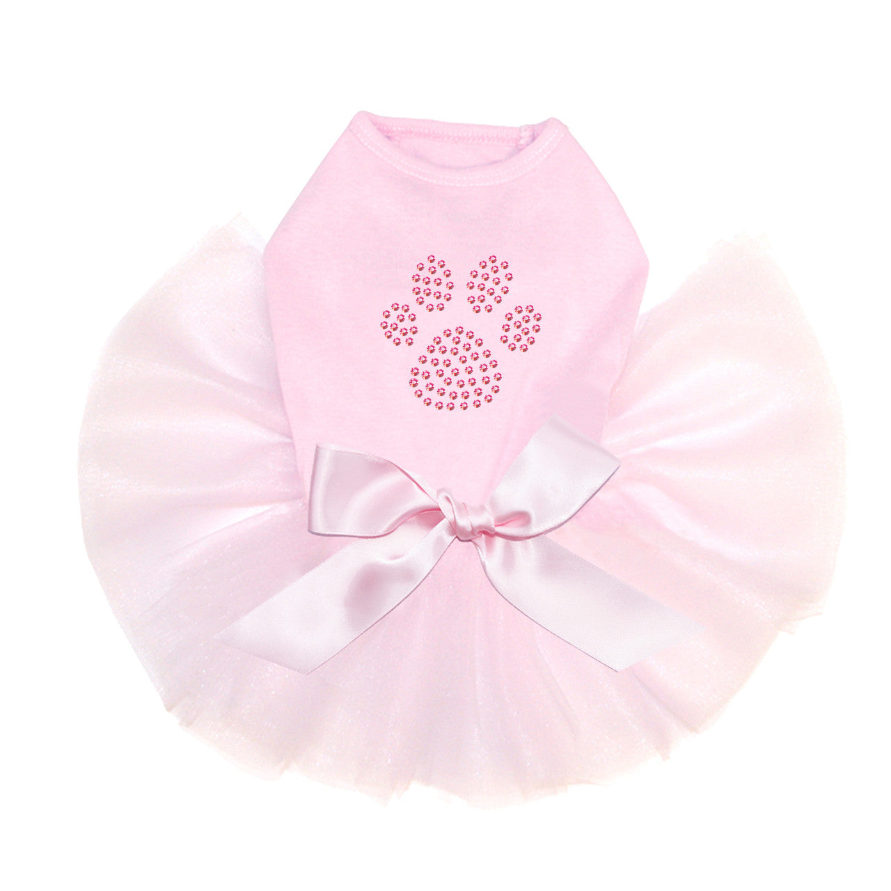 Paw (Pink Rhinestuds) - Custom Tutu