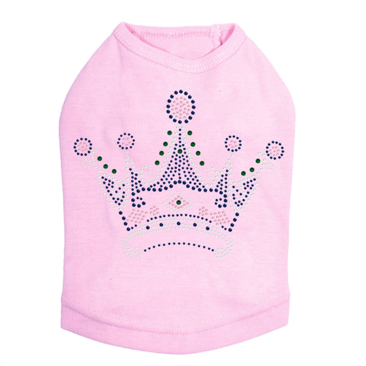 Crown 16 (Clear, Blue, Green, & Pink) - Dog Tank