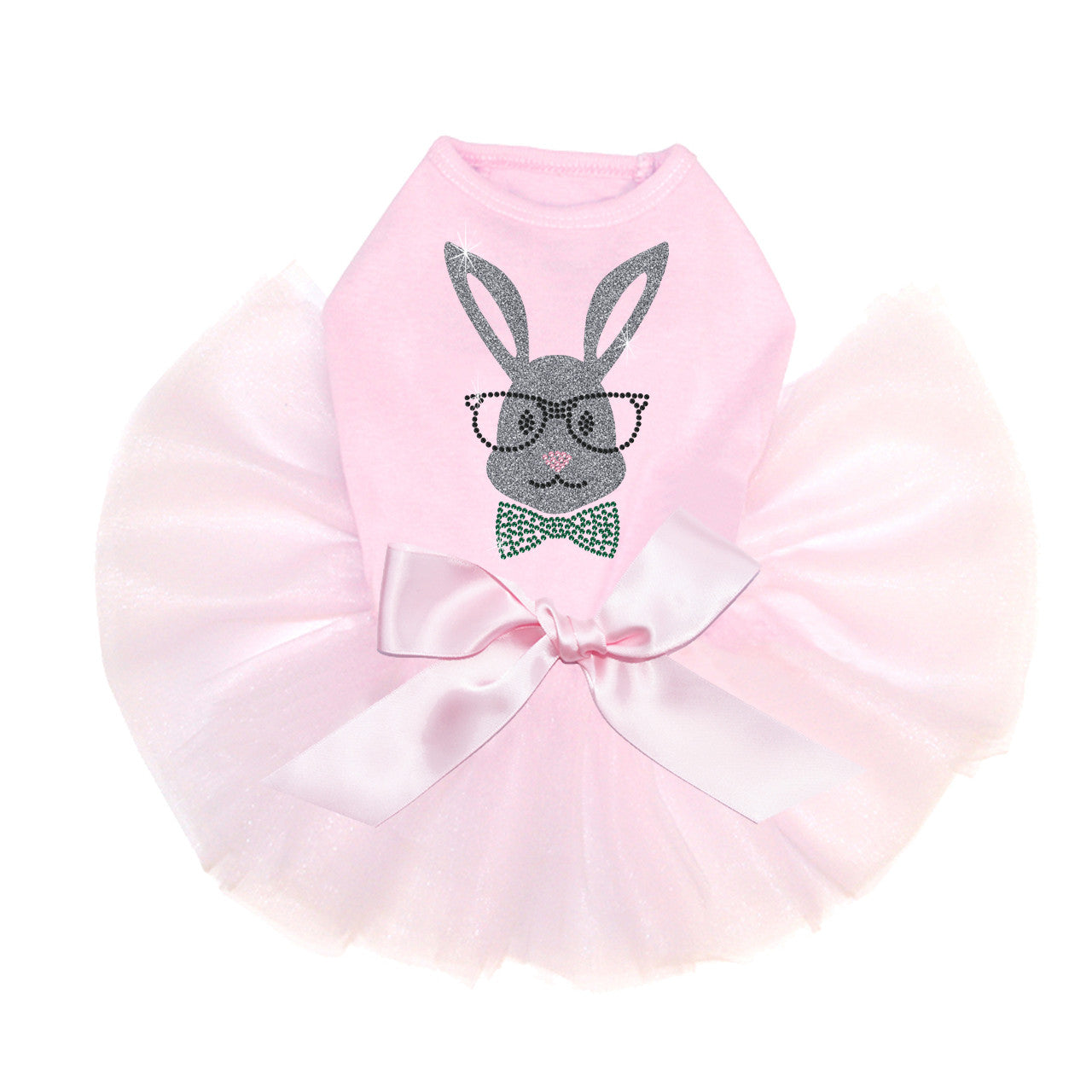 Bunny with Glasses and Bow Tie - Custom Tutu