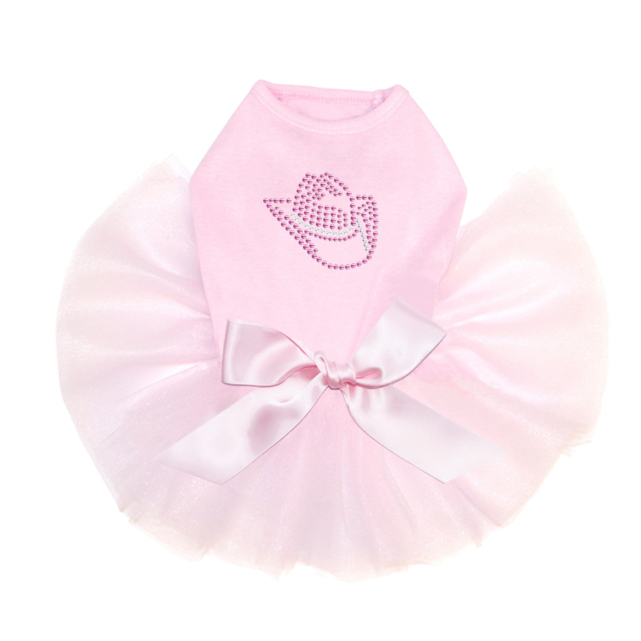 Hat (Austrian crystal Pink Cowgirl) - Custom Tutu