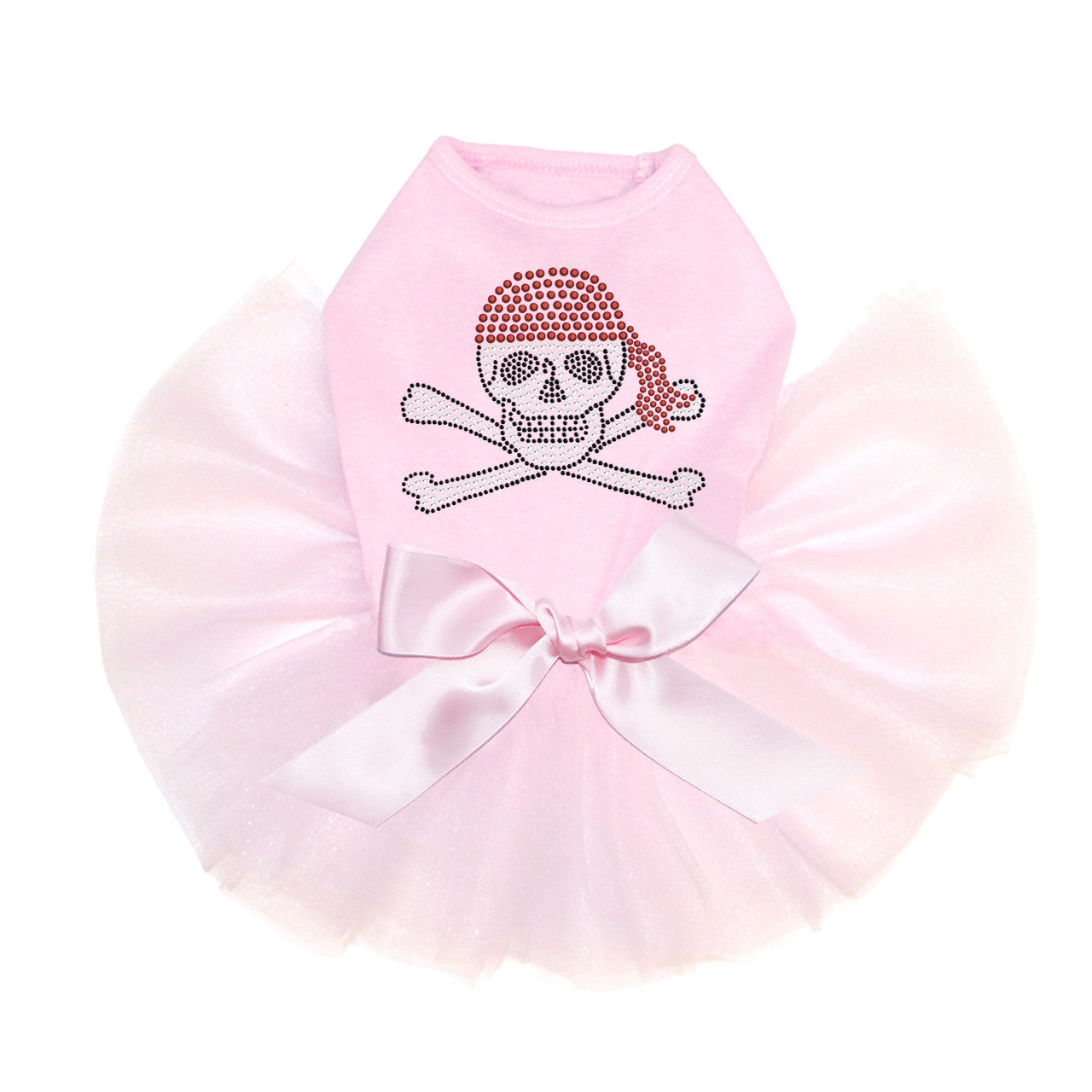 Skull with Red Bandanna - Custom Tutu