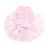 USA (Gold & Silver Nailheads) - Custom Tutu