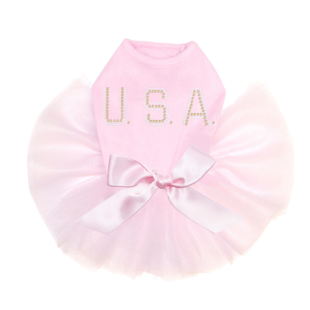 USA (Gold & Silver Nailheads) - Custom Tutu