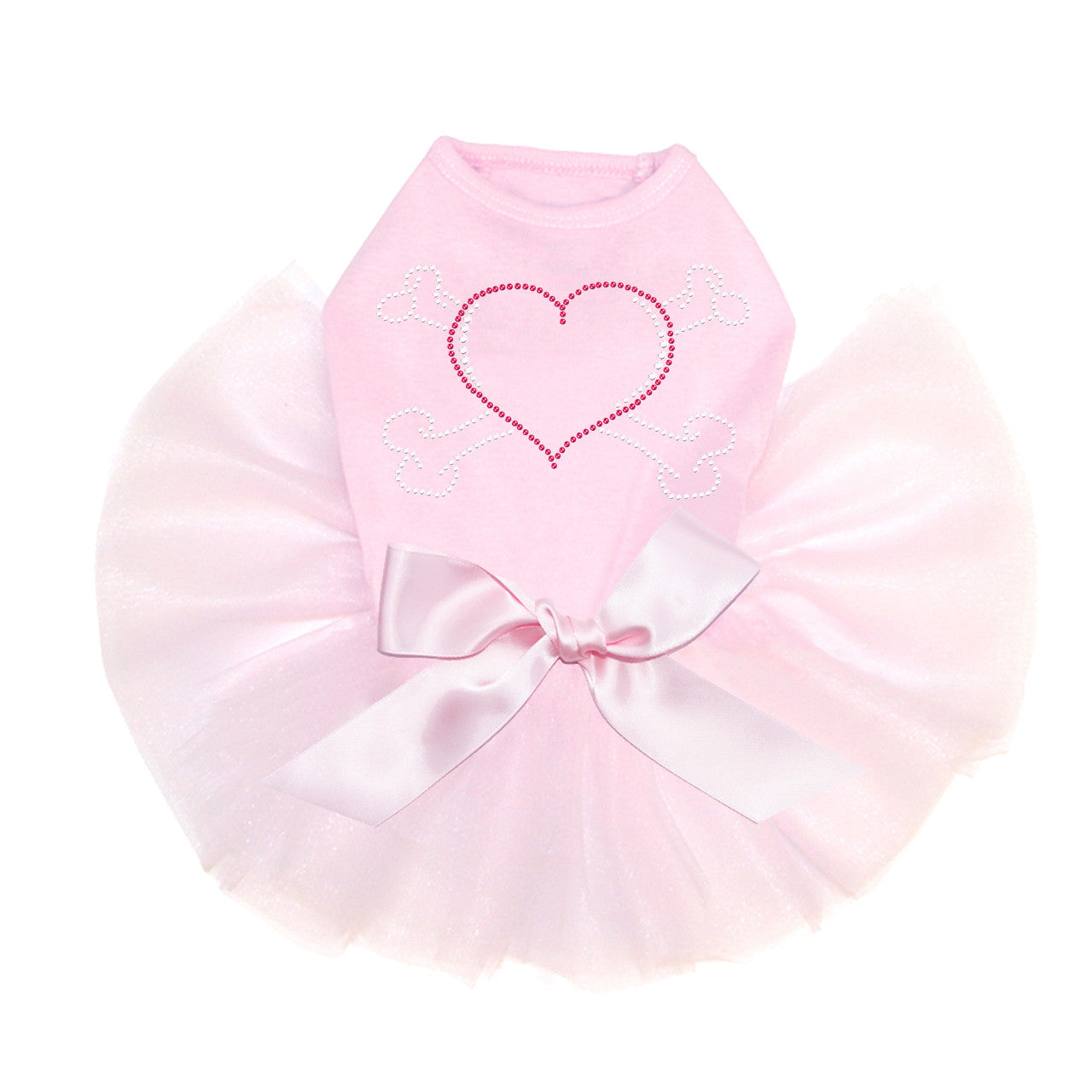 Heart with Cross Bones - Custom Tutu