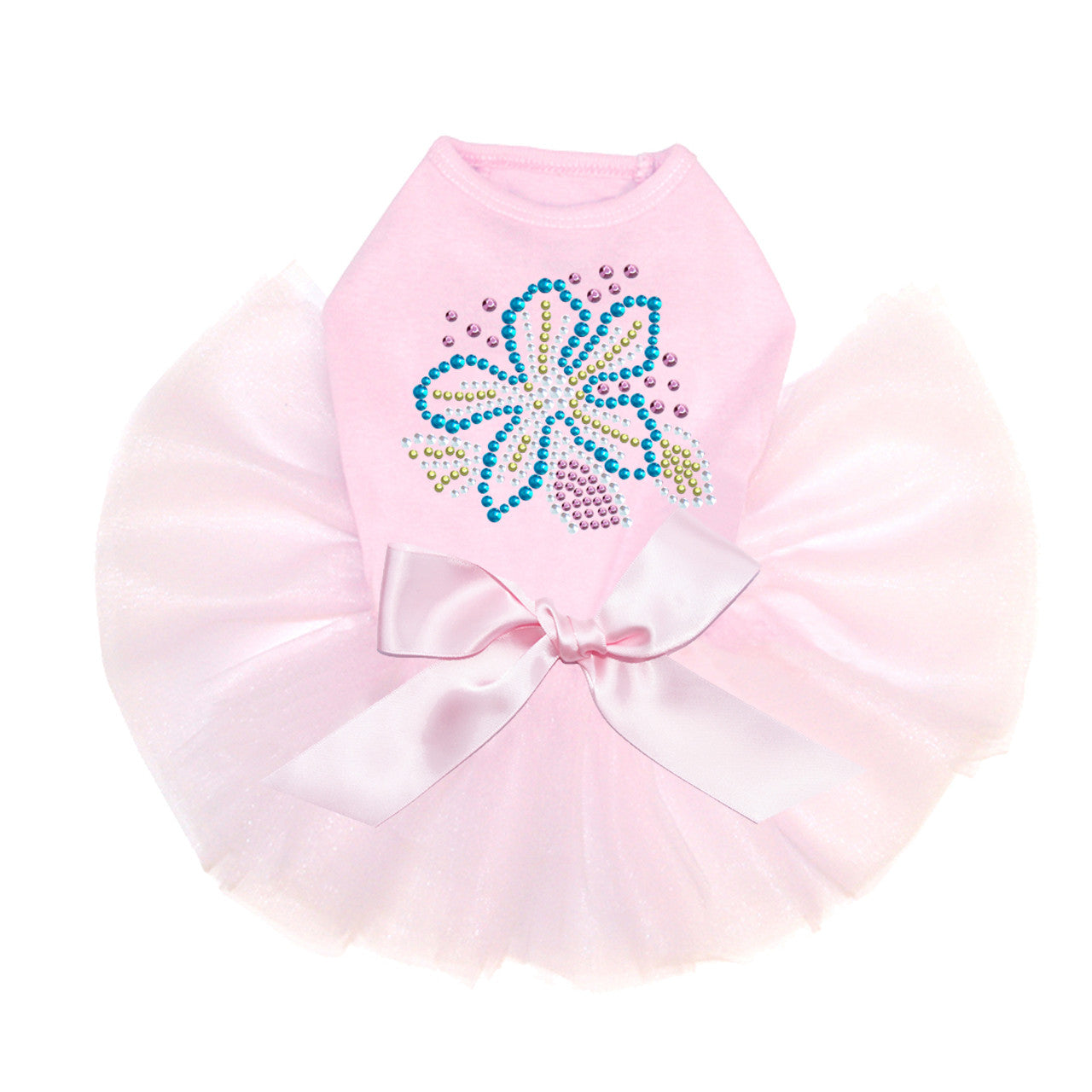 Turquoise Flower - Custom Tutu