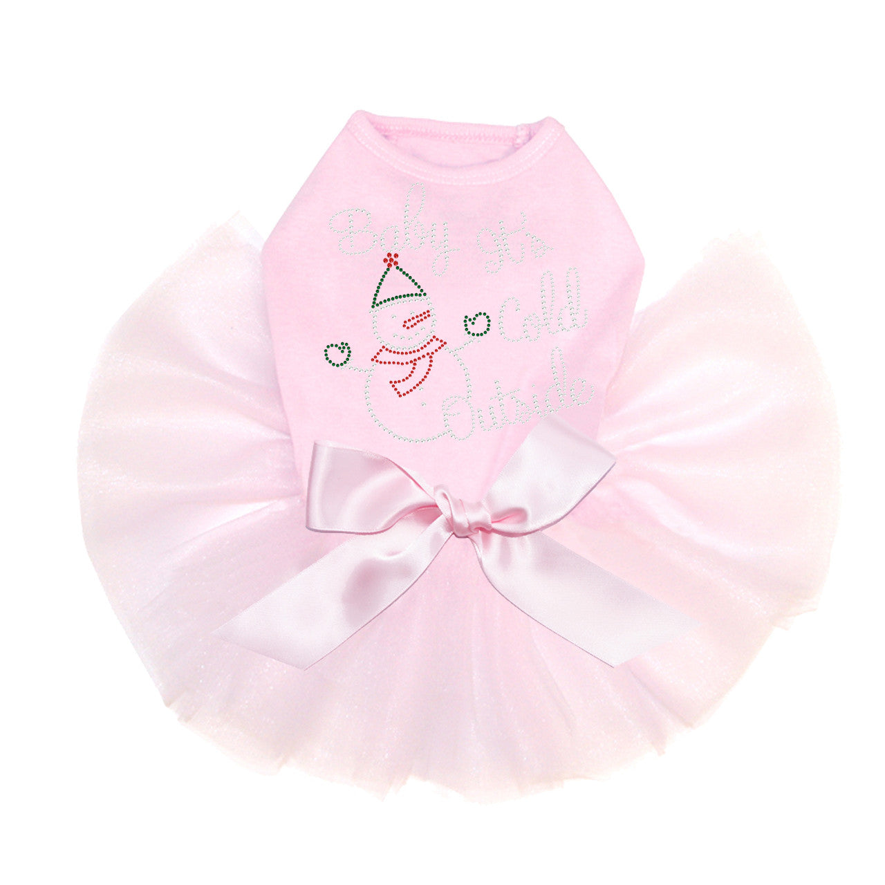 Baby It's Cold Outside Snowman - Dog Custom Tutu
