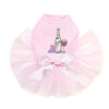 Wine Bottle, Glass & Grapes - The More you Whine... - Custom Tutu