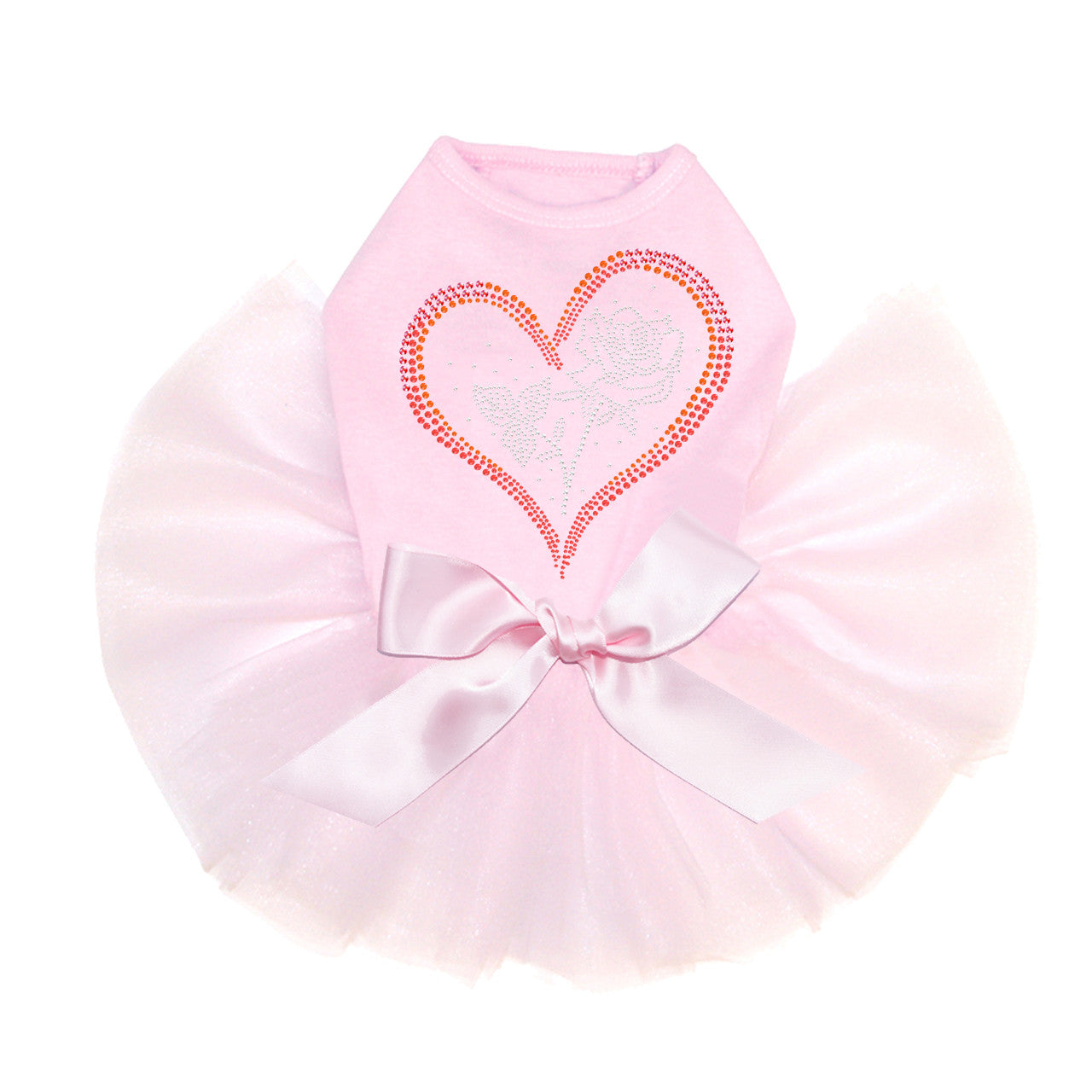 Heart with Rose - Custom Tutu
