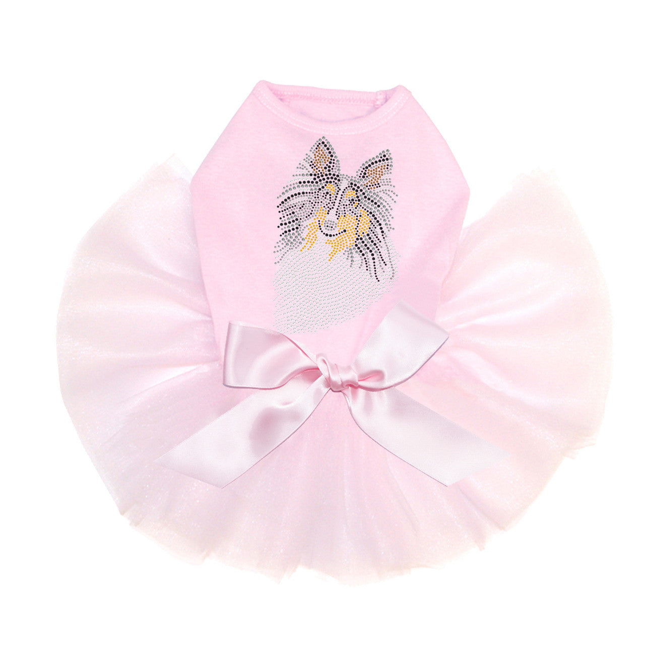Sheltie Face (Tri Color) - Custom Tutu